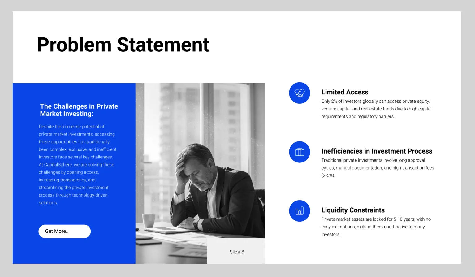 Pitch decks & presentations