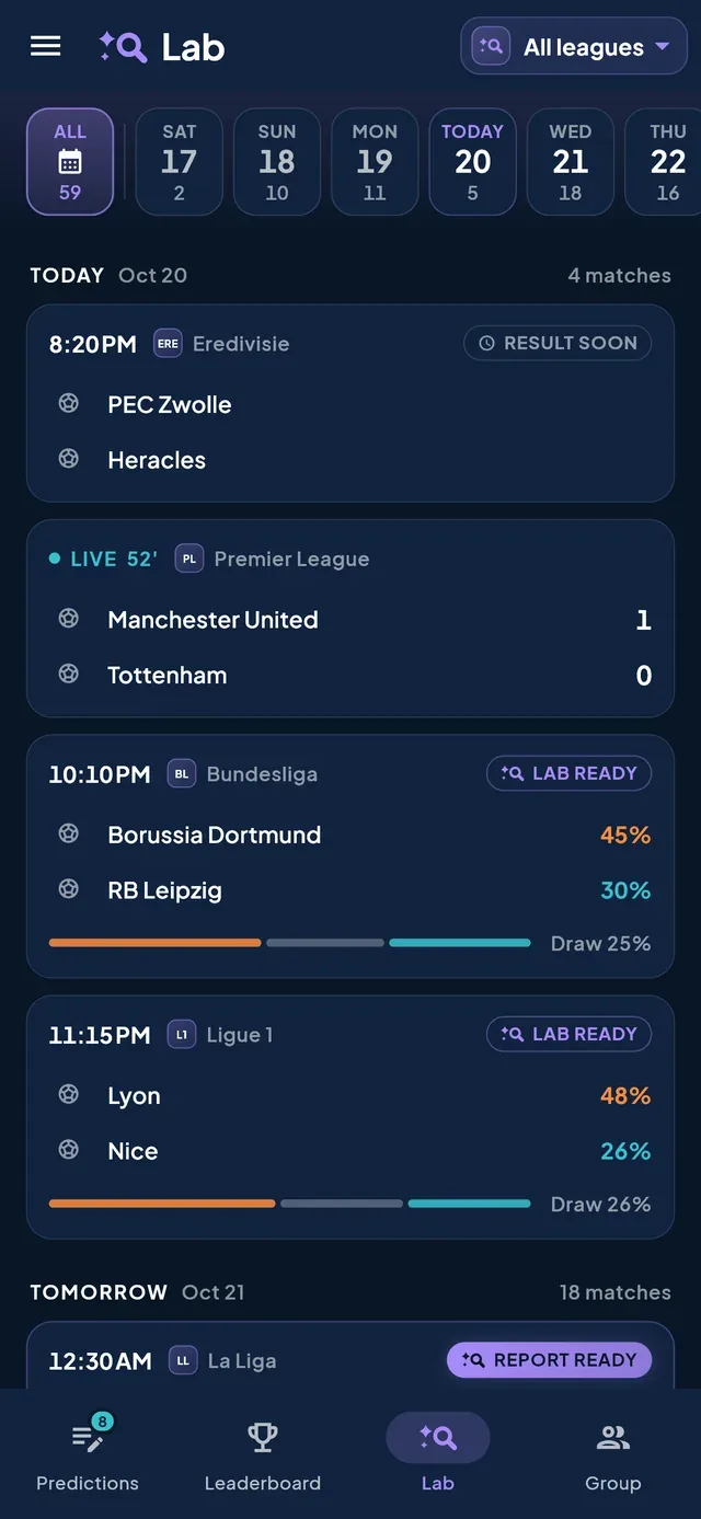 PrediBall: The Lab