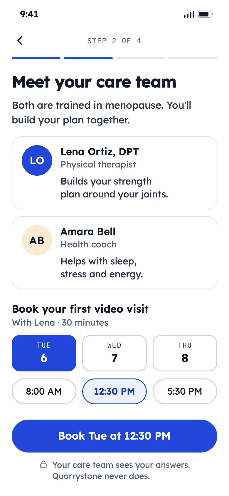 Rangewell: App Onboarding