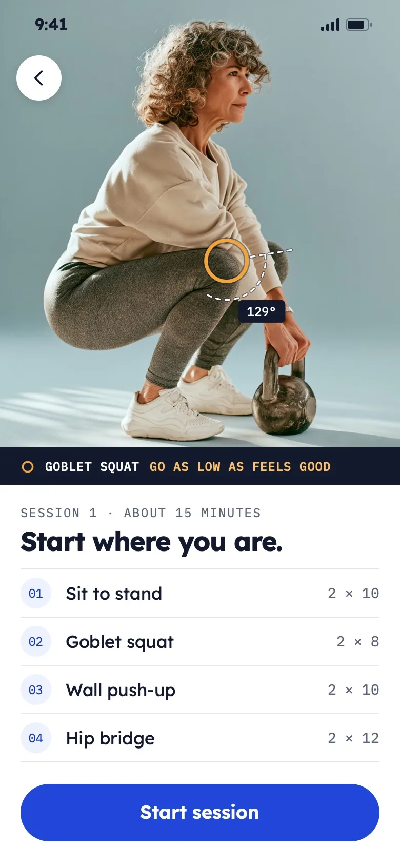 Rangewell: App Onboarding