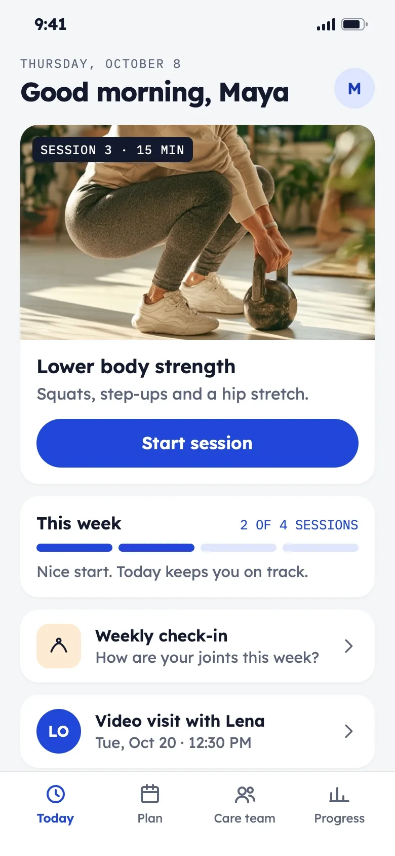 Rangewell: App Onboarding