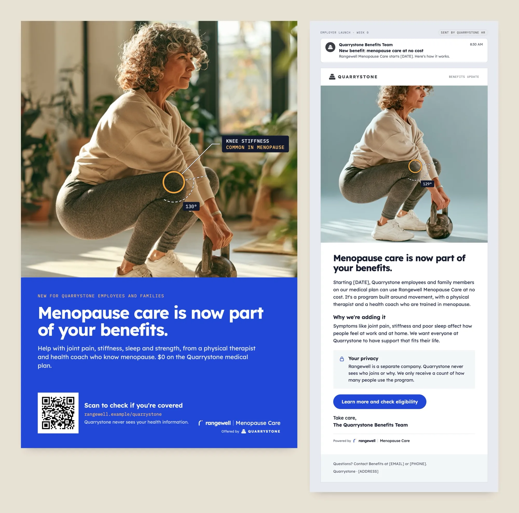Rangewell: Direct Mail & Employer Kit