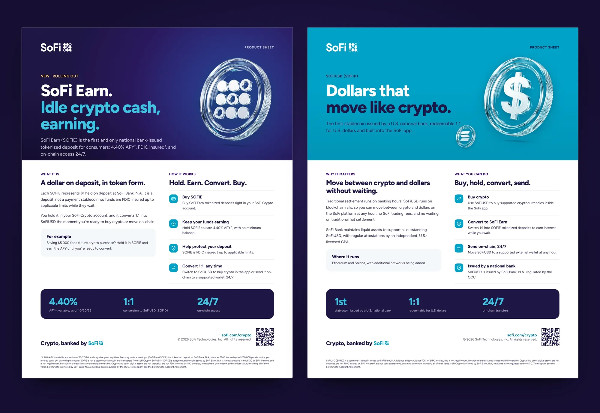 SoFi: Print Advertising & Collateral
