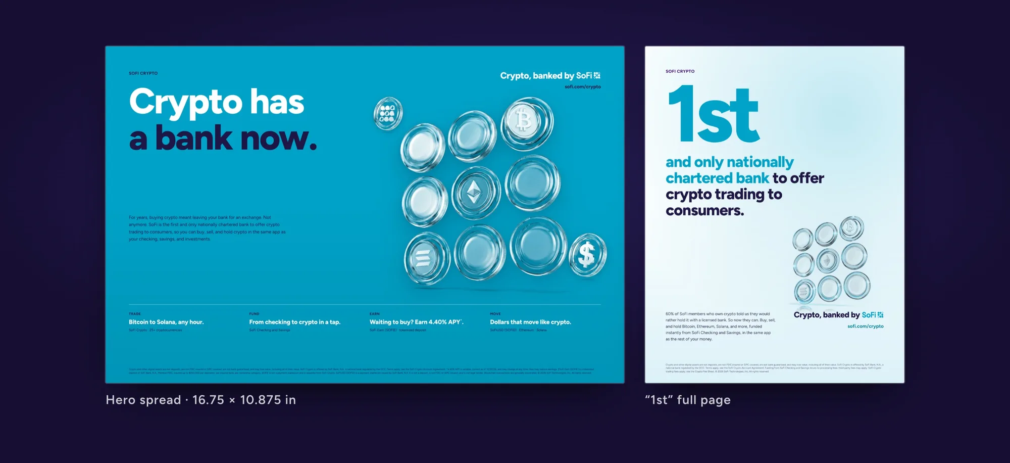 SoFi: Print Advertising & Collateral