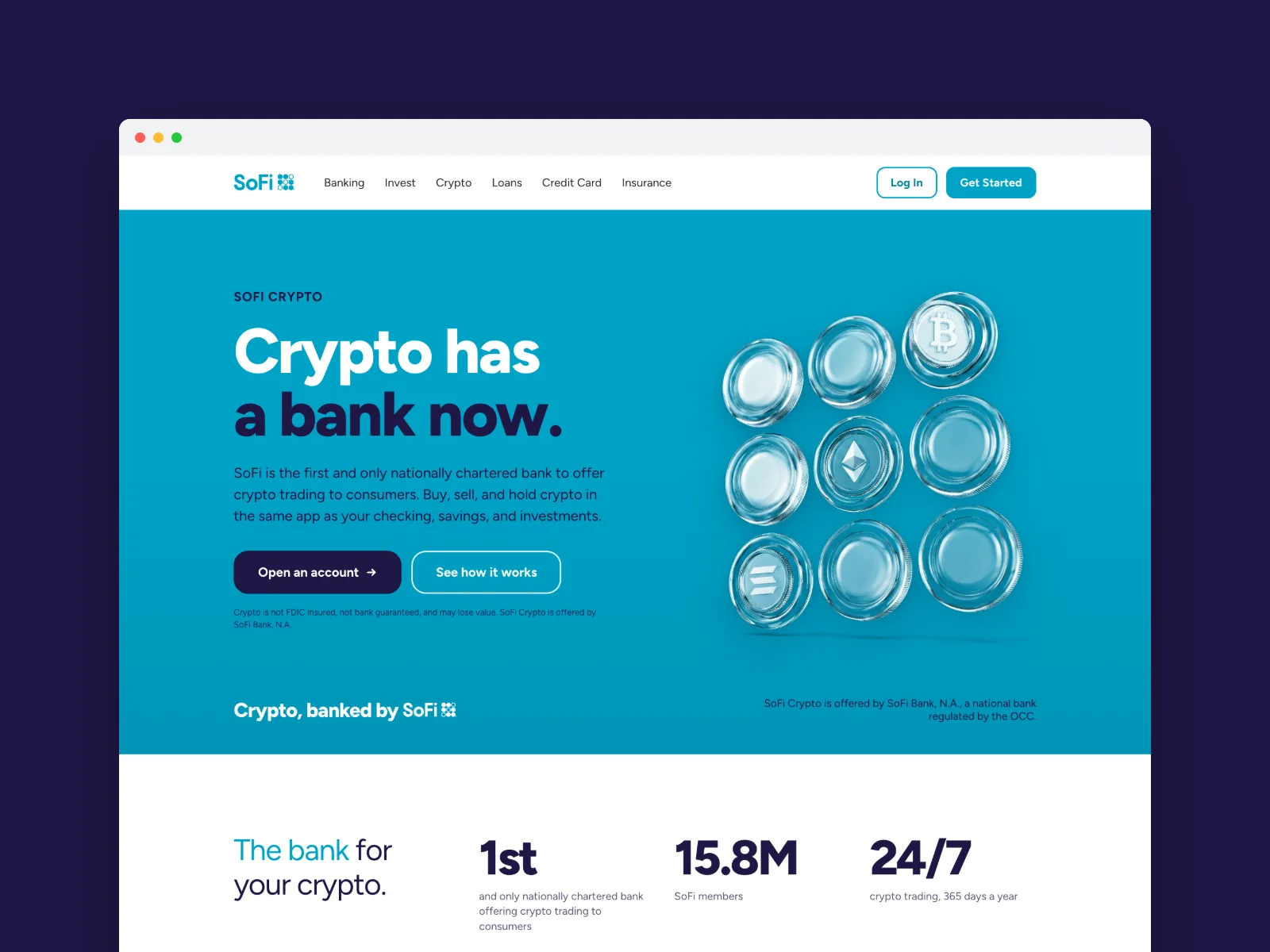 SoFi: Crypto, Banked by SoFi: An Integrated Campaign